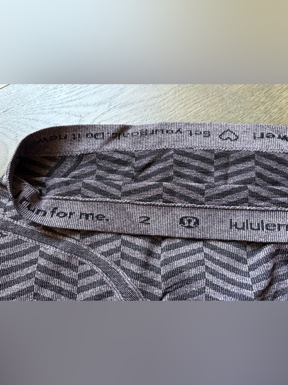 Lululemon Swiftly Tech Racerback In Heathered Black Cherry Size 2 - Picture 7 of 12